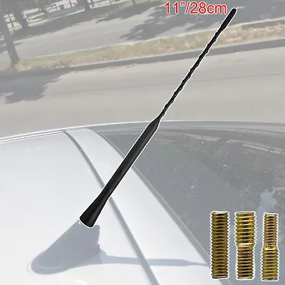 $13.99 • Buy Universal 11  Car Radio Flexible Anti Noise Beesting Antenna Aerial Ariel Arial