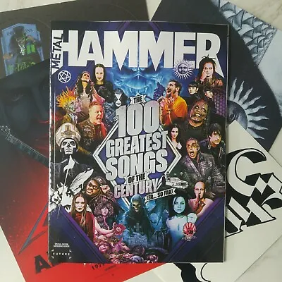 Metal Hammer Magazine Issue 346 April 2021 (Subscriber) Ft. 100 Greatest Songs • £19.99