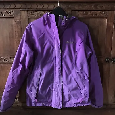 Marmot Women’s Purple Waterproof Jacket Coat Size M  • £10