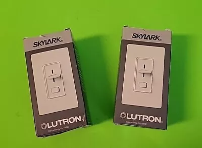 Lutron Skylark S-600P-IV 600-watt Single Pole SP Slide Decora Dimmer  Ivory • $19.90