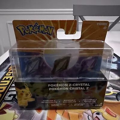 $24.99 • Buy Pokemon Z-Crystal Steelium Z Rockium Z Poisonium Z New Sealed