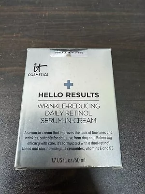 It Cosmetics Wrinkle-Reducing Daily Retinol Serum-in-Cream - 1.7oz 8522 • $21.99