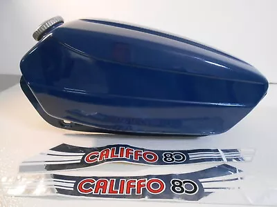 Moped Fuel Gas Tank Rizzato Califfo 80 K Vintage Blue MICROMOTOR MOTORCYCLE BIKE • $199