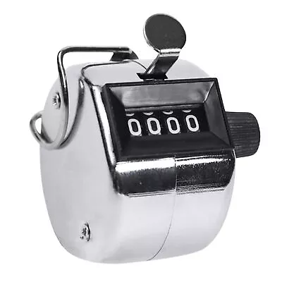  High Quality Tally Counter 4 Digit Number Clicker Hand Held Manual • $8.54