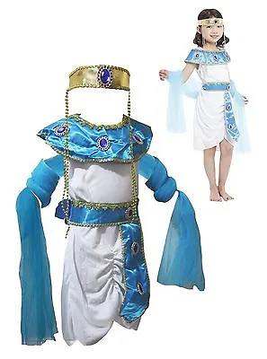 Halloween Costume Egyptian Princess Party Dress Up For Girl Children 4-12y • $40.69