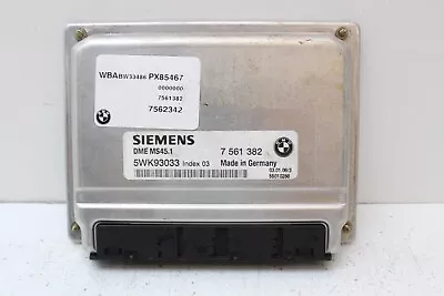 2004 - 2008 BMW X3 325i E46 Engine Computer ECM ECU  DME 7 561 382 • $38.38