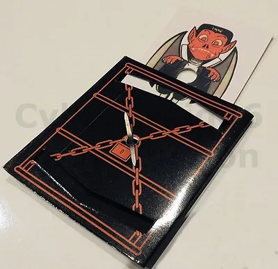 Spike Vampire Magic Card Trick Dracula Coffin Escape Twilight Paper Clip New Wow • $3.78