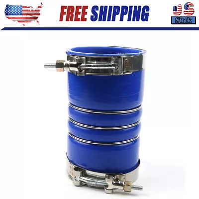 Replace Volvo OE#20550690 Silicone Charge Air Cooler Intercooler Hoses W/ Clamps • $19.99