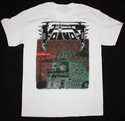 Voivod Rrroooaaarrr T-Shirt Short Sleeve Cotton White Men Size S To 5XL BE697 • $20.89