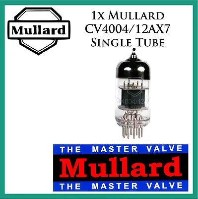 New 1x Mullard 12AX7 / CV4004 | One / Single Preamp Tube | Reissue • $32.65