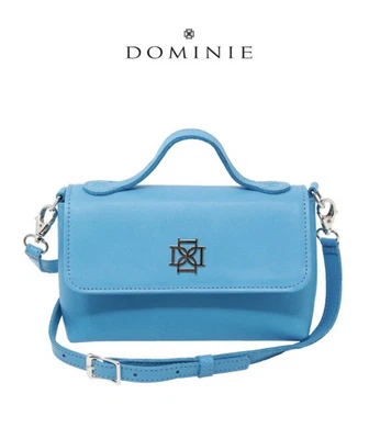 $24.99 • Buy Dominie The Martini Crossbody Mini Purse Blue Leather New
