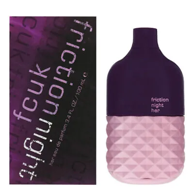 £10.71 • Buy French Connection FCUK Friction Night Her Eau De Toilette 100ml Spray EDT Womens