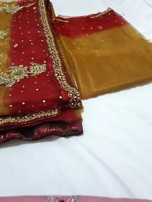 £14 • Buy Indian Stunning Bollywood Wedding Party Saree