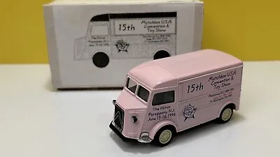 Matchbox Code 2  1947 Citroen Type H Van Pink 15th Usa Convention Toy Show 1996 • £29.95