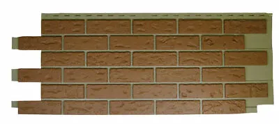 Mobile Home/RV Novik Red Used Blend Simulated Brick Skirting Panel (9 Pieces) • $299.95