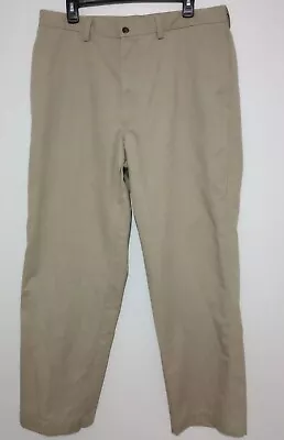 Haggar Men's Khaki Pants Cotton Size 36X30 • $15.99