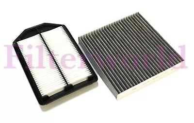 COMBO Carbonized Cabin/Engine Air Filter Set For 2007-2009 HONDA CRV • $19.75