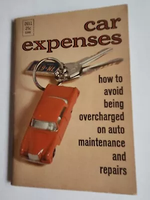 Car Expenses How To Avoid Being Overcharged Dell Purse Book 1967 Vintage • $7.59