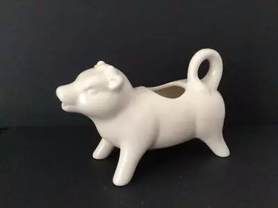 White Ceramic Cow Creamer Jug • £6.50