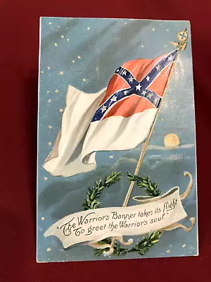 Vintage Memorial Day Postcard By Raphael Tuck & Sons With Flag Postmarked 1910 • $7.50