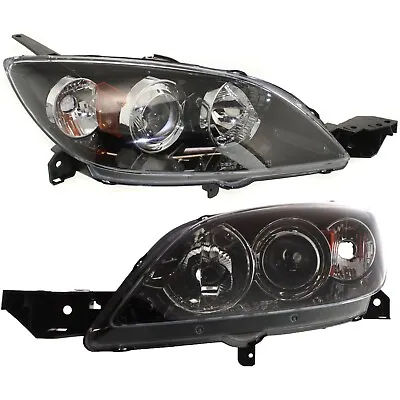 Headlight Set For 2004-2009 Mazda 3 Hatchback Left And Right 2Pc • $196.62