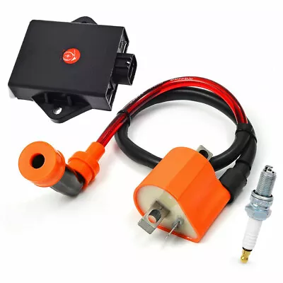 $27.89 • Buy Ignition Coil Spark Plug CDI For Suzuki ATV King Quad 300 LTF4WDX /King Quad 250