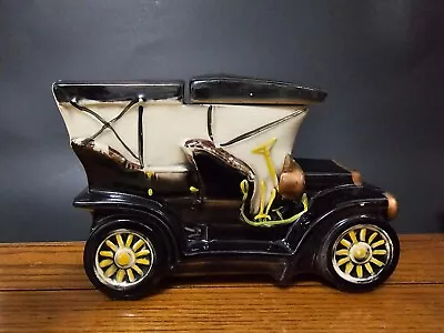Vintage McCoy Pottery Cookie Jar Ford Model T Touring Car Automobile 1960's • $29.99