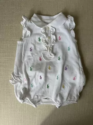 Ralph Lauren Baby Girl Romper 3m 000 • $27