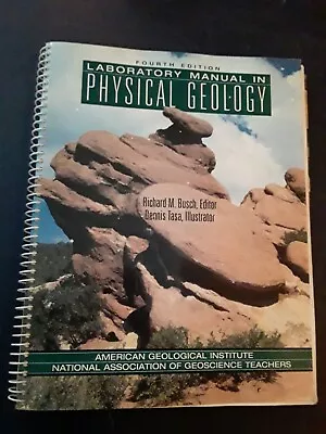 Laboratory Manual In Physical Geology By Agi; American Geological Institute 4th • $8