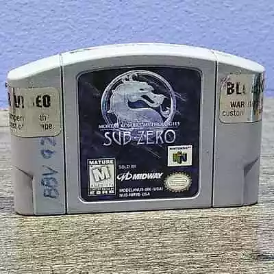 Mortal Kombat Mythologies: Sub-Zero (Nintendo 64 N64 1997) Authentic Tested • $29.99