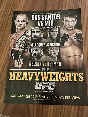 Lot Of 15 UFC Posters (8x11) • $50