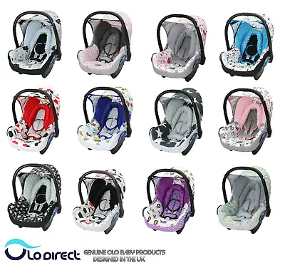  Seat Cover Fits Maxi Cosi CabrioFix 0+  100% COTTON  Travel Replacement SET  • £29.99