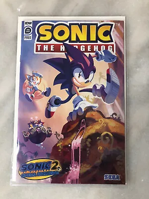 Sonic The Hedgehog Movie Limited Edition Comic Book Cinema Exclusive • £5.23