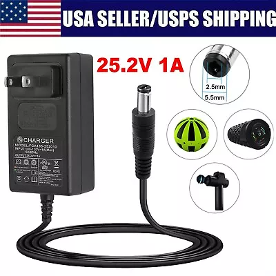 25.2V 1A Adapter For Hyperice Hypervolt Vibration Massage Gun Battery Charger • $11.89