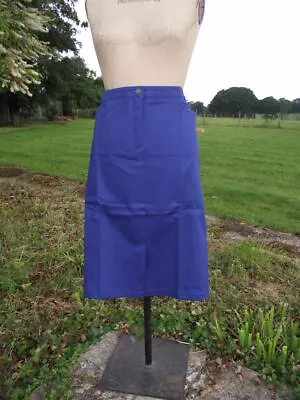 Fab MAGI FIT Cobalt Blue Tummy Control Shaper Stretch Skirt Plus Size 30 BNWT • £9.50