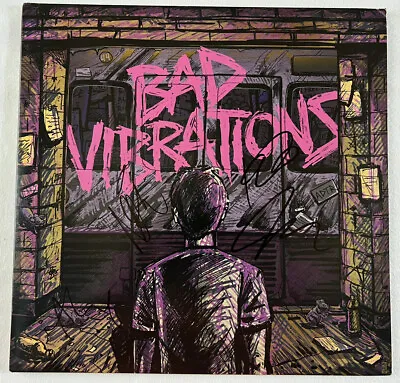 A Day To Remember Hand Signed Vinyl Bad Vibrations Autograph Authentic Rare Coa • $850