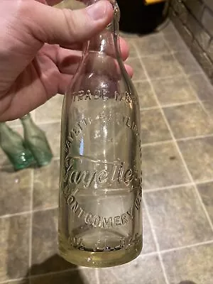 Fayette’s Fayette Bottling & Ice Embossed Soda Bottle Montgomery West Virginia • $9.99