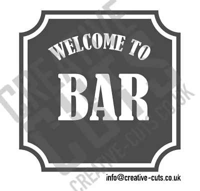 Bar Signs Custom Design Available. • £22.91