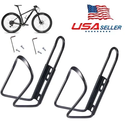 2x Bike Bottle Cage Cycling Water Cup Holder For MTB Bicycle Rack Bracket US • $10.55