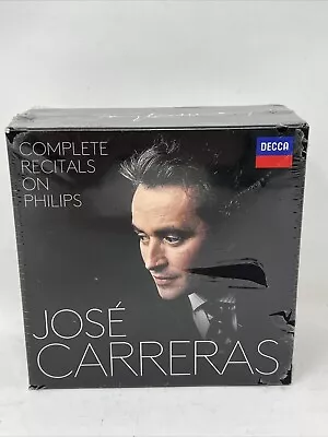 JOSE CARRERAS JOSÉ CARRERAS: COMPLETE RECITALS ON PHILIPS CD *Case Damage* • $124.95