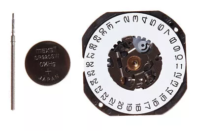 Hattori Seiko VX32E2M Quartz Watch Movement Date @ 3 - Battery MZHATVX32 • £11.99