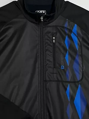 Louis Garneau Cycling Rain Jacket XXL Black Excellent Condition • $19.99