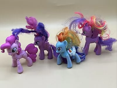 My Little Pony Set Bundle Figures Toys X 4 Hasbro Rare Lot • £3