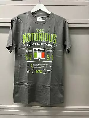 UFC Conor McGregor The Notorious Ireland Dublin Graphic Adult T-shirt Mediums • £17.99