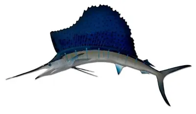 58  Sailfish Half Mount Fish Replica - In Stock & Ready To Ship • $229