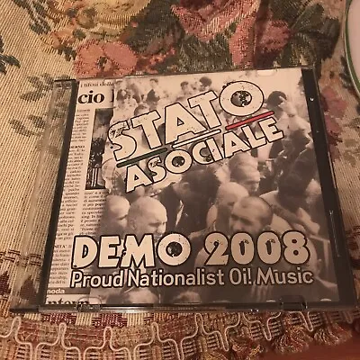 Stato Asociale DEMO CD Italy Rac Oi 7” Peggior Amico Adl 122 Legittima Offesa • £46.46