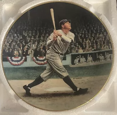 Babe Ruth Bradford Exchange Plate The Called Shot Limited Edition 9537I Legends • $7