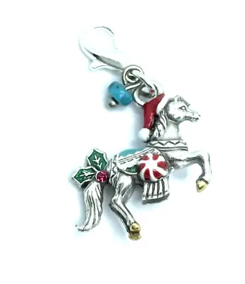 Brighton Christmas Horse Merry-Go-Round Decorative Holiday Merry Charm • $21.95