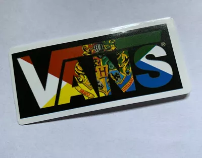 VANS Off The Wall 3” Inch Skateboard Sticker Hogwarts Harry Potter Decal • $3.99