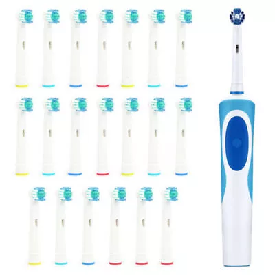 $14.95 • Buy 20× Electric Toothbrush Head Compatible Oral B Replacement Precision Clean Brush